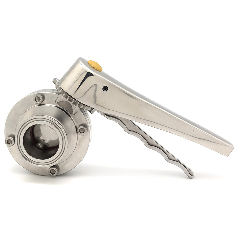 Manual Butterfly Valve With SS Multi-Position Handle