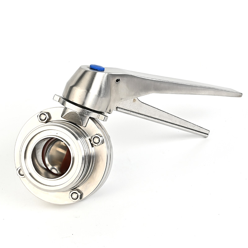 Manual Butterfly Valve With Ss Multi-position Handle