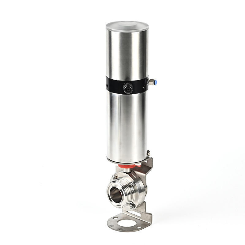  Pneumatic Actuated Female Butterfly Valve