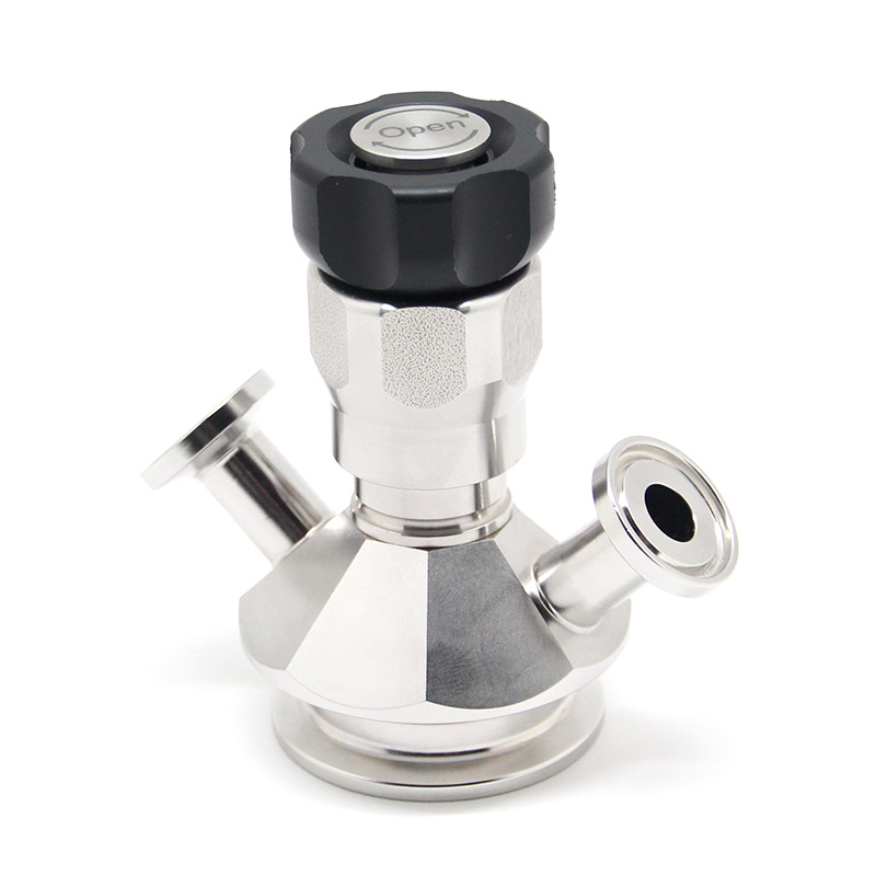 Aseptic Sampling Valve With Turn Knob