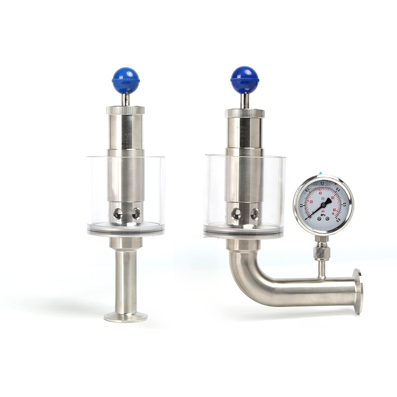 Air Release Valve with Pressure Gauge
