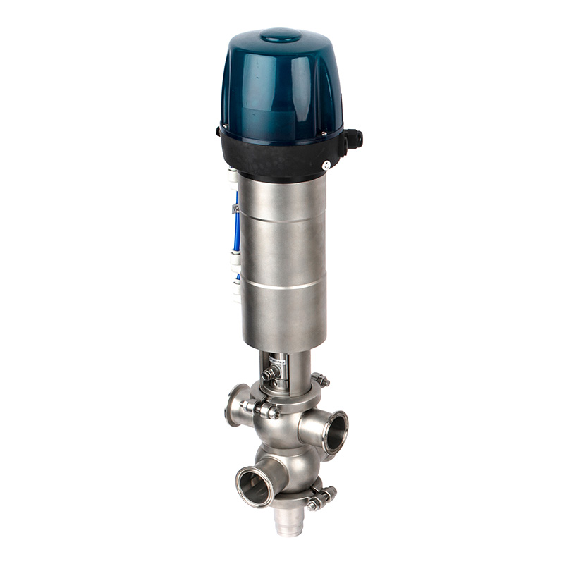 Pneumatic Divert Valve With Proximity Switches Control Head