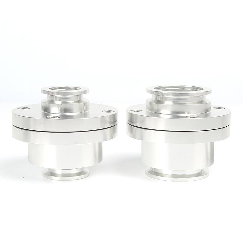 Aluminum Vacuum Check Valve with NW25/NW40 Flanges Non-Return KF25/KF40 ...