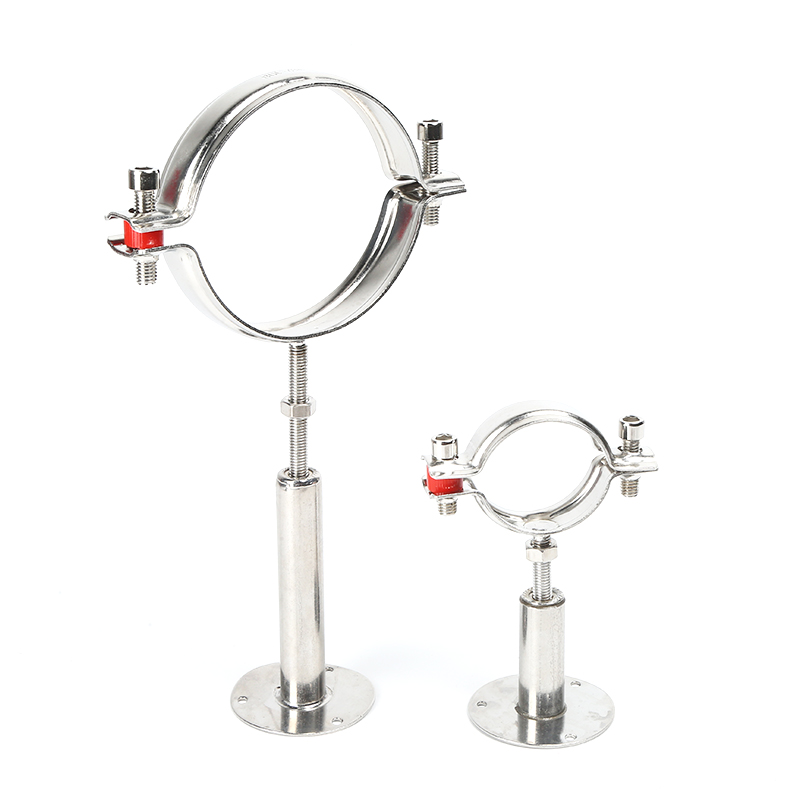 Adjustable Pipe Hanger With M8 Thread + Base