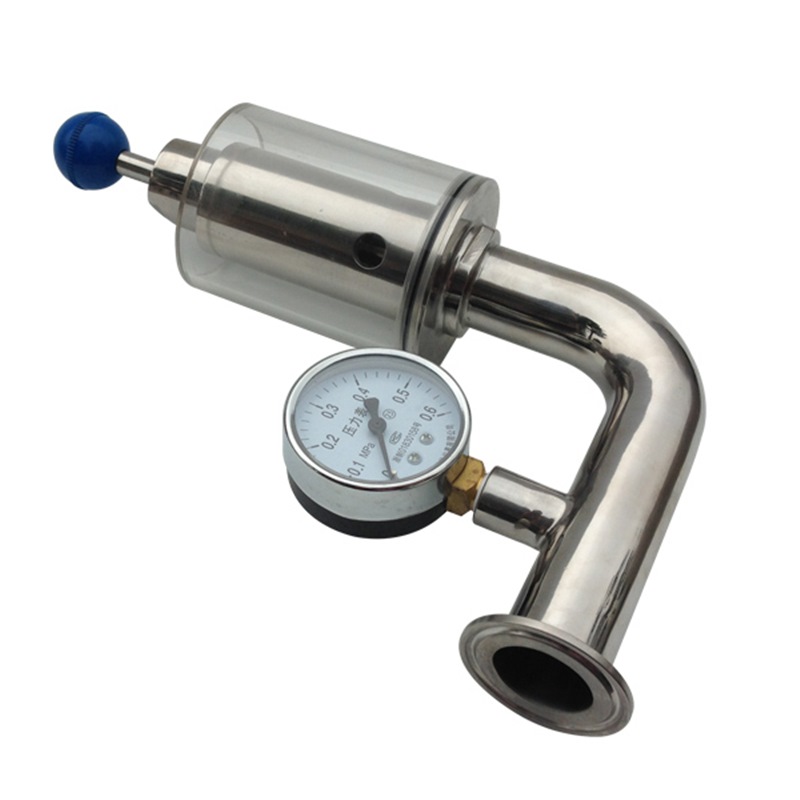 Air Release Valve with Pressure Gauge