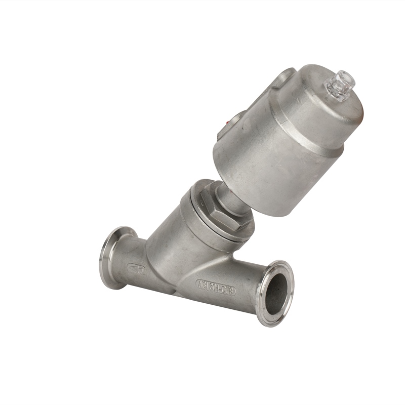 Sanitary Clamp Angle Seat Valve