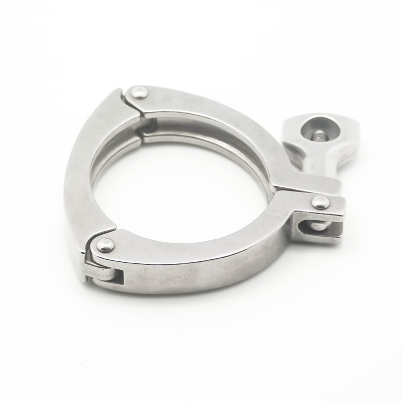 Stainless Steel 304 Heavy Duty Sanitary Clamp Single Pin Tri Clover 2 inch 1 Pack QiiMii Stainless Steel 304 Heavy Duty Sanitary Clamp Single Pin Tri Clover 2 inch 1 Pack QiiMii